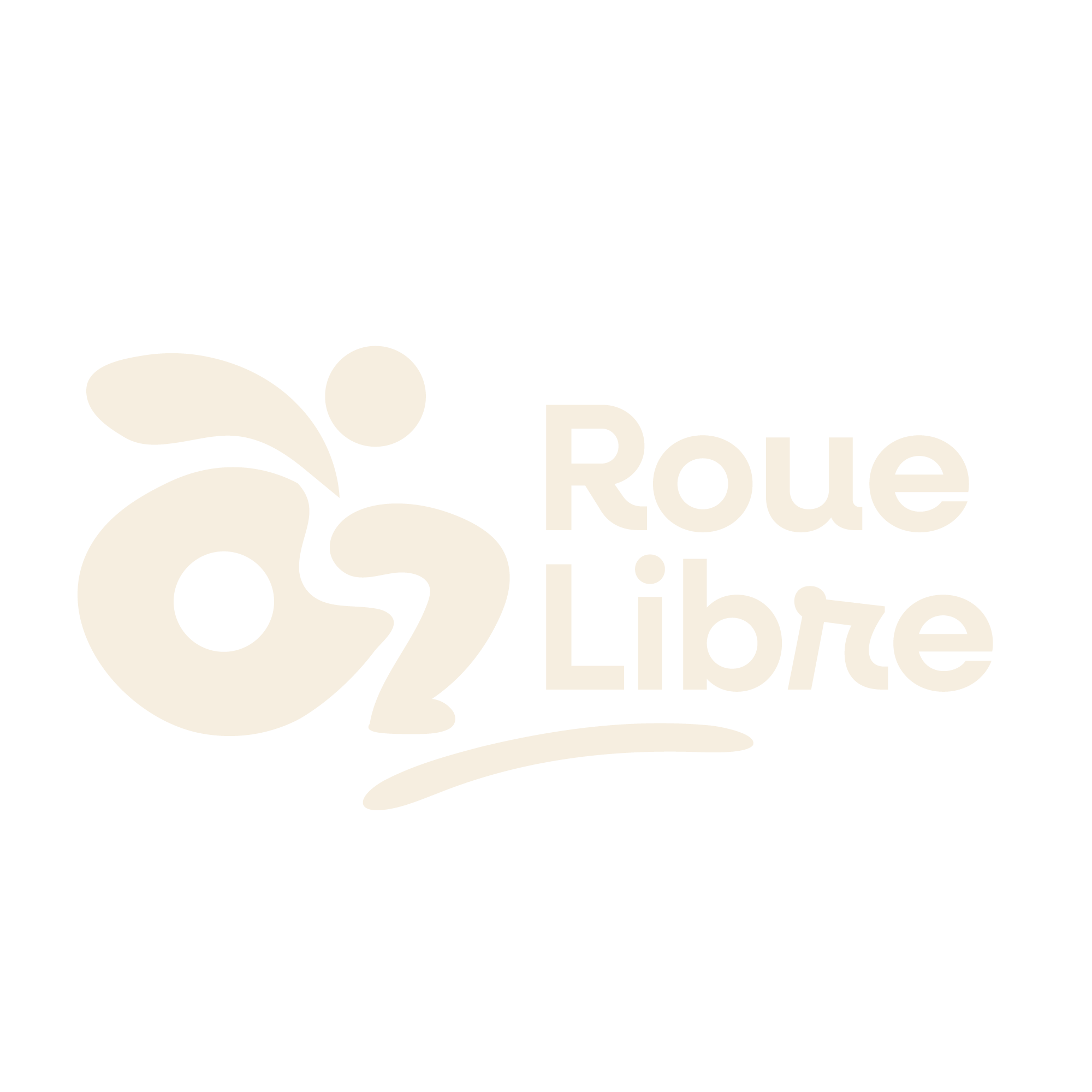 logo roue libre texte blanc